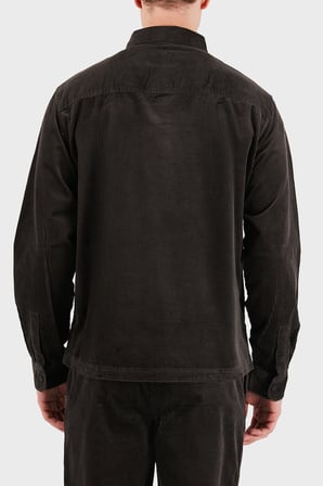 Armani Exchange Pamuklu Göğüs Cepli Kadife Gömlek Erkek GÖMLEK XM003245 AF27114 U8128 KAHVE