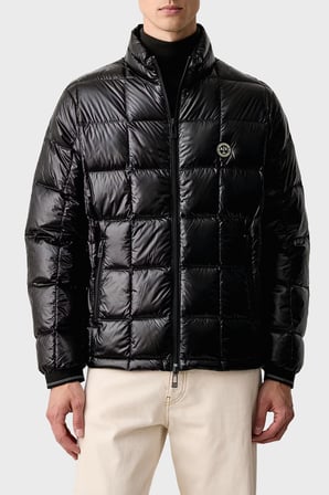 Armani Exchange Kuş Tüyü Dolgulu Regular Fit Dik Yaka Mont Erkek MONT XM003474 AF23755 UC001 SİYAH