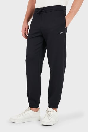 Armani Exchange Logolu Normal Bel Lastikli Paça Pantolon Erkek PANTOLON XM003426 AF28569 UB101 LACİVERT