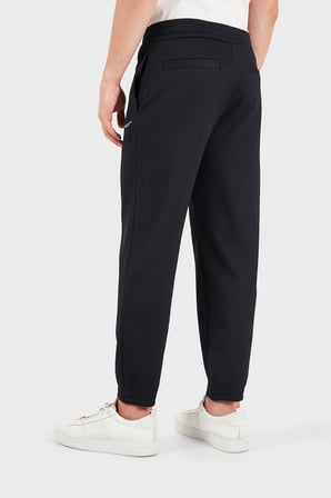 Armani Exchange Logolu Normal Bel Lastikli Paça Pantolon Erkek PANTOLON XM003426 AF28569 UB101 LACİVERT