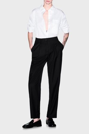 Armani Exchange Pamuklu Regular Fit Göğüs Cep Detaylı Gömlek Kadın GÖMLEK XW002700 AF25758 F0028 BEYAZ