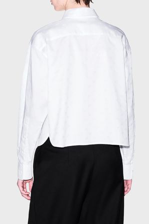 Armani Exchange Pamuklu Regular Fit Göğüs Cep Detaylı Gömlek Kadın GÖMLEK XW002700 AF25758 F0028 BEYAZ