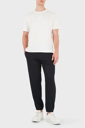 Armani Exchange Logolu Normal Bel Lastikli Paça Pantolon Erkek PANTOLON XM003426 AF28569 UB101 LACİVERT