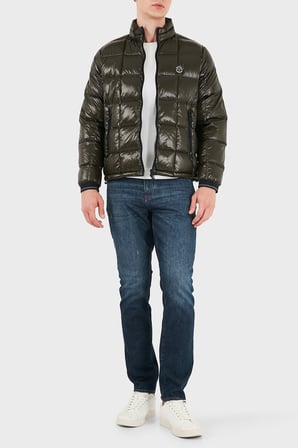 Armani Exchange Kuş Tüyü Dolgulu Regular Fit Dik Yaka Şişme Mont Erkek MONT XM003474 AF23755 U8123 KOYU KAHVE