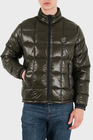 Armani Exchange Kuş Tüyü Dolgulu Regular Fit Dik Yaka Şişme Mont Erkek MONT XM003474 AF23755 U8123 KOYU KAHVE