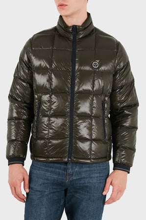 Armani Exchange Kuş Tüyü Dolgulu Regular Fit Dik Yaka Şişme Mont Erkek MONT XM003474 AF23755 U8123 KOYU KAHVE