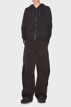 Armani Exchange %100 Pamuk Kapüşonlu Sweat Kadın SWEAT XW002399 AF25527 U6032 KAHVE