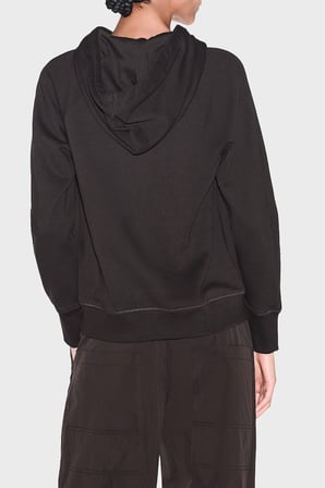 Armani Exchange %100 Pamuk Kapüşonlu Sweat Kadın SWEAT XW002399 AF25527 U6032 KAHVE