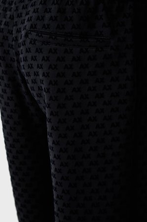 Armani Exchange Logolu Regular Fit Lastikli Paça Pantolon Erkek PANTOLON XM002904 AF10818 UB101 LACİVERT