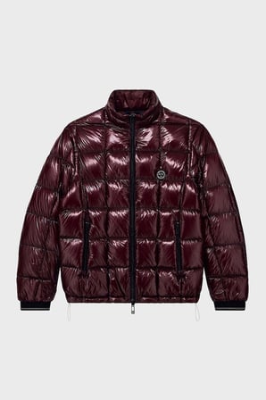 Armani Exchange Kuş Tüyü Dolgulu Regular Fit Dik Yaka Şişme Mont Erkek MONT XM003474 AF23755 U6004 BORDO