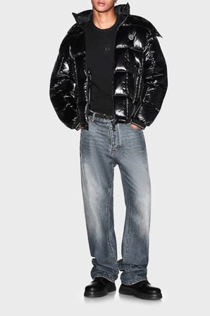 Armani Exchange Kuş Tüyü Dolgulu Su Geçirmez Şişme Mont Erkek MONT XM003344 AF23755 UC001 SİYAH