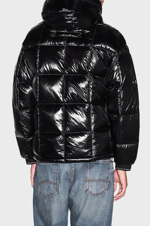 Armani Exchange Kuş Tüyü Dolgulu Su Geçirmez Şişme Mont Erkek MONT XM003344 AF23755 UC001 SİYAH