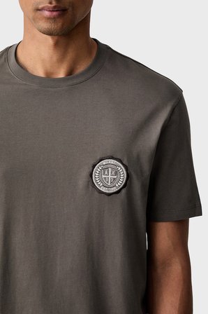 Armani Exchange % 100 Pamuk Regular Fit Bisiklet Yaka T Shirt Erkek T SHİRT XM003078 AF10361 U6125 KAHVE