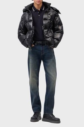 Armani Exchange %100 Pamuk Straight Fit Normal Bel Jeans Erkek KOT PANTOLON XM000069 AF28151 MB010 LACİVERT