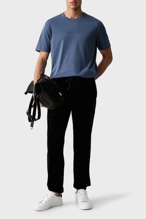 Armani Exchange Pamuklu Regular Fit Lastikli Paça Kadife Pantolon Erkek PANTOLON XM003304 AF27114 UB101 LACİVERT