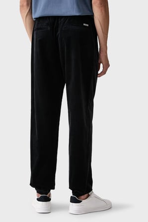 Armani Exchange Pamuklu Regular Fit Lastikli Paça Kadife Pantolon Erkek PANTOLON XM003304 AF27114 UB101 LACİVERT