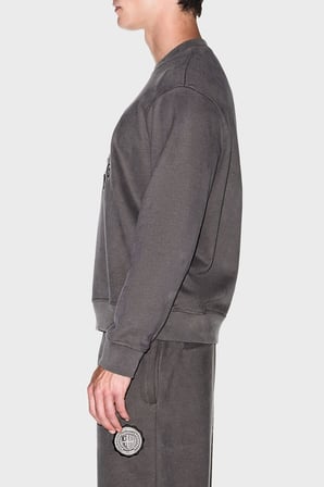 Armani Exchange Pamuklu Regular Fit Bisiklet Yaka Sweat Erkek SWEAT XM002913 AF26047 U6125 KAHVE