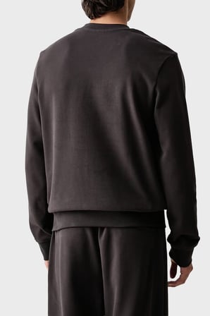 Armani Exchange Pamuklu Regular Fit Bisiklet Yaka Sweat Erkek SWEAT XM002913 AF26047 U8128 KAHVE