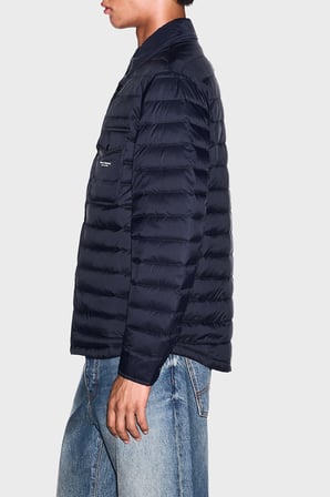 Armani Exchange Kuş Tüyü Dolgulu Klasik Yaka Kapitoneli Mont Erkek MONT XM003317 AF16927 UB101 LACİVERT