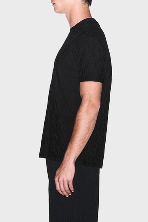 Armani Exchange % 100 Pamuk Regular Fit Bisiklet Yaka T Shirt Erkek T SHİRT XM003073 AF10337 UC001 SİYAH