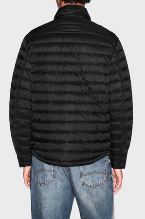 Armani Exchange Kuş Tüyü Dolgulu Klasik Yaka Kapitoneli Mont Erkek MONT XM003317 AF16927 UC001 SİYAH