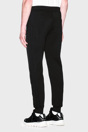 Armani Exchange Regular Fit Belden Bağlamalı Lastikli Paça Pantolon Erkek PANTOLON XM003145 AF13047 UC001 SİYAH