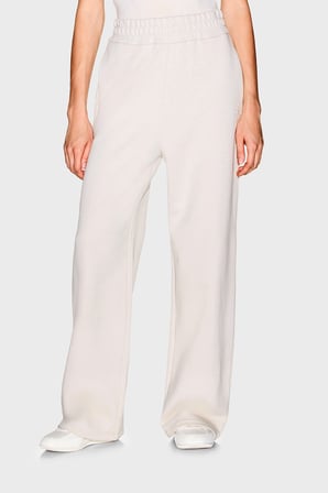 Armani Exchange Pamuklu Lastikli Bel Bol Paça Pantolon Kadın PANTOLON XW002404 AF25528 U1039 EKRU