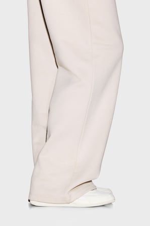 Armani Exchange Pamuklu Lastikli Bel Bol Paça Pantolon Kadın PANTOLON XW002404 AF25528 U1039 EKRU