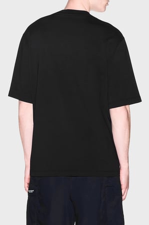 Armani Exchange Oversize Pamuklu Bisiklet Yaka T Shirt Erkek T SHİRT XM003560 AF28670 UC001 SİYAH