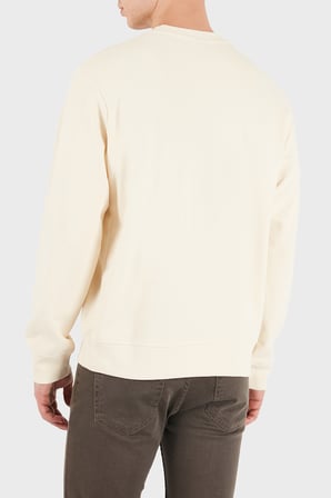 Armani Exchange Pamuklu Regular Fit Bisiklet Yaka Sweat Erkek SWEAT XM002913 AF26047 U1068 KREM