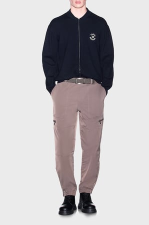 Armani Exchange Yün Karışımlı Regular Fit Yuvarlak Yaka Hırka Erkek HIRKA XM002864 AF14007 UB101 LACİVERT