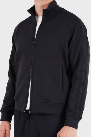 Armani Exchange Pamuk Karışımlı Dik Yaka Fermuarlı Sweat Erkek SWEAT XM003144 AF13047 UB101 LACİVERT