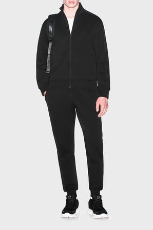 Armani Exchange Pamuk Karışımlı Dik Yaka Fermuarlı Sweat Erkek SWEAT XM003144 AF13047 UC001 SİYAH