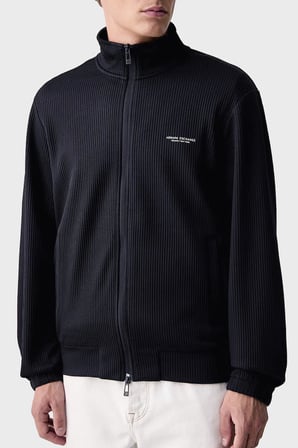 Armani Exchange Fitilli Dik Yaka Fermuarlı Sweat Erkek SWEAT XM003425 AF28569 UB101 LACİVERT