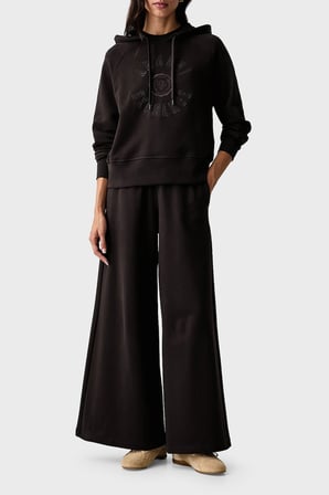 Armani Exchange Relaxed Fit Geniş Paça Pantolon Kadın PANTOLON XW002663 AF25527 U6032 KAHVE