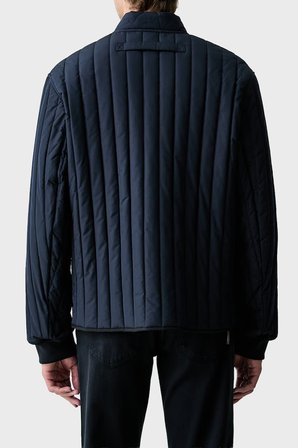 Armani Exchange Kapitoneli Regular Fit Kolej Yaka Ceket Erkek CEKET XM003345 AF27309 UB101 LACİVERT