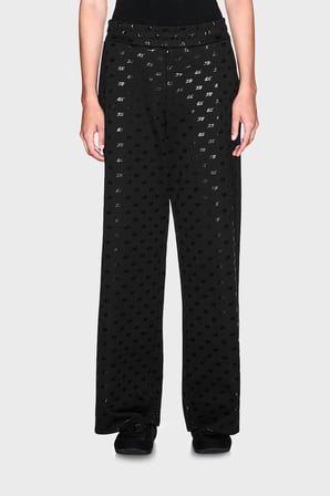 Armani Exchange Pamuk Karışımlı Logolu Pantolon Kadın PANTOLON XW002749 AF24095 FC241 SİYAH