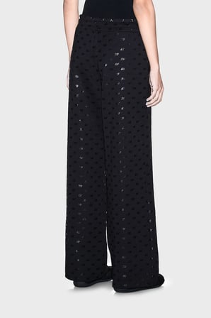 Armani Exchange Pamuk Karışımlı Logolu Pantolon Kadın PANTOLON XW002749 AF24095 FC241 SİYAH