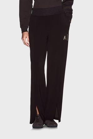 Armani Exchange Regular Fit Yüksel Bel Geniş Paça Pantolon Kadın PANTOLON XW002759 AF24068 U6032 KAHVE