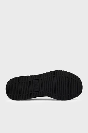 EA7 Logolu Sneaker Ayakkabı Unisex AYAKKABI 7X000656 AF13550 MZ177 SİYAH-GOLD