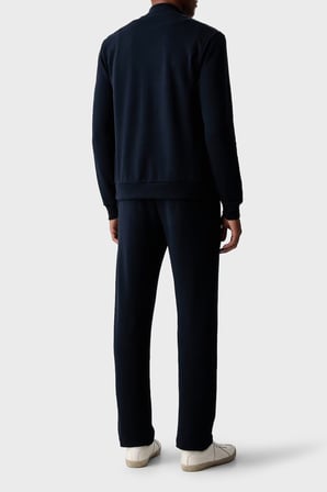 Emporio Armani Logolu Regular Fit Dik Yaka Eşofman Takımı Erkek EŞOFMAN TAKIMI EM006961 AF25024 UB102 LACİVERT