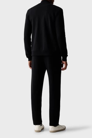 Emporio Armani Logolu Regular Fit Dik Yaka Eşofman Takımı Erkek EŞOFMAN TAKIMI EM006961 AF25024 UC001 SİYAH