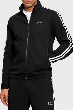 EA7 Logolu Regular Fit Eşofman Takımı Erkek EŞOFMAN TAKIMI 7M002490 AF26309 UC001 SİYAH
