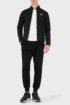 EA7 Logolu Regular Fit Dik Yaka Fermuarlı Sweat Erkek SWEAT 7M002481 AF26523 UC001 SİYAH