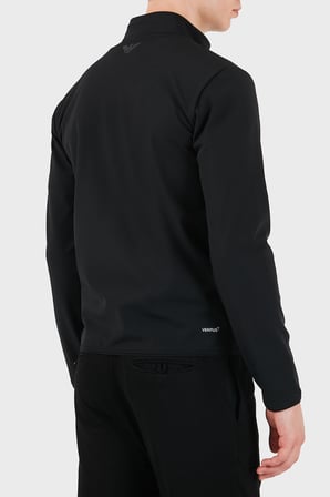 EA7 Logolu Regular Fit Dik Yaka Fermuarlı Sweat Erkek SWEAT 7M002481 AF26523 UC001 SİYAH