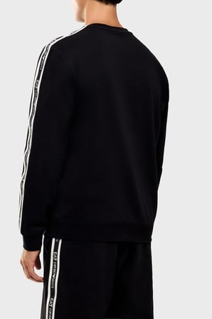 EA7 Pamuklu Regular Fit Bisiklet Yaka Sweat Erkek SWEAT 7M002195 AF10377 UC001 SİYAH