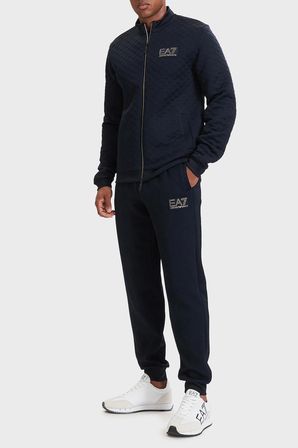 EA7 Regular Fit Dik Yaka Sweat Erkek SWEAT 7M002246 AF26241 UB102 LACİVERT