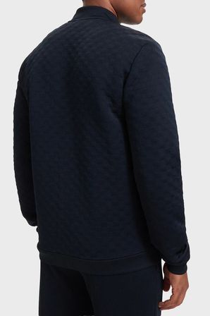 EA7 Regular Fit Dik Yaka Sweat Erkek SWEAT 7M002246 AF26241 UB102 LACİVERT