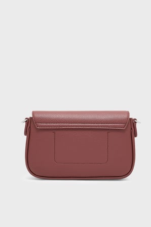 Emporio Armani Logolu Ayarlanabilir Omuz Askılı Çanta Kadın ÇANTA EW000538 AF12036 M6453 BORDO