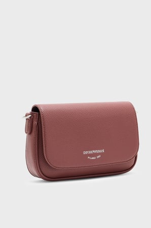 Emporio Armani Logolu Ayarlanabilir Omuz Askılı Çanta Kadın ÇANTA EW000538 AF12036 M6453 BORDO